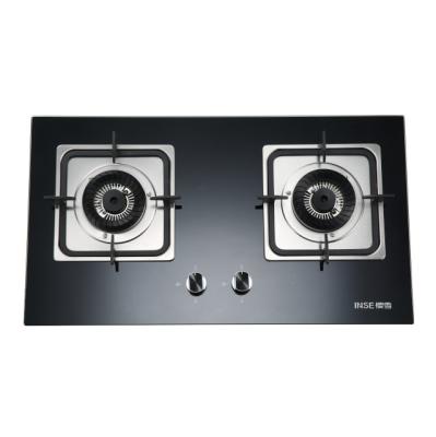 China Built-in hotel gas hob/tempered glass/2burners/Q1809 (B) for sale