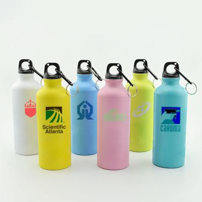 China Viable Promotional Advertising Sports Aluminum Water Bottle Drinking Aluminum Bottle With Custom Logo for sale