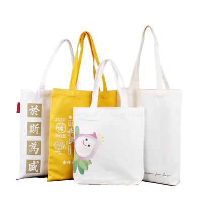 China Promotional Custom Handled Organic Cotton Prospect Shopping Bags Canvas Beach Tote Canvas Bags for sale