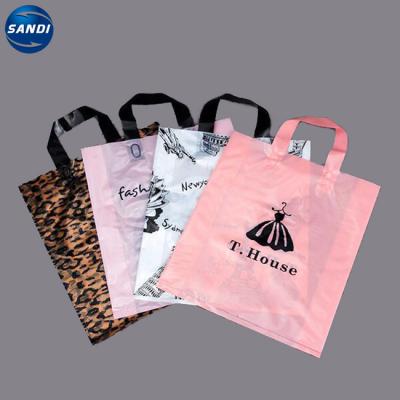 China ANTISTATIC promotional LOGO printed to handle buying custom plastic bag for sale