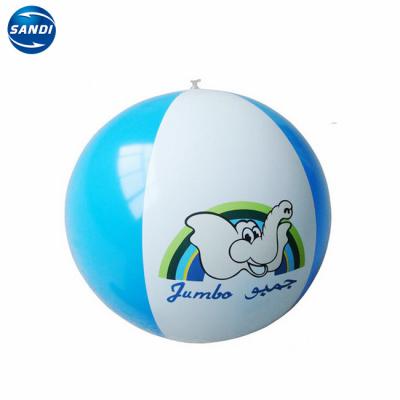 China Promotional Toy PVC Inflatable Custom Plastic Inflatable Beach Ball With LOGO for sale