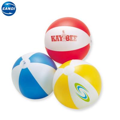 China Promotional Toy PVC Inflatable Custom Plastic Inflatable Beach Ball for sale