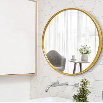 China Wholesale Round Wall Mirror Eco-friendly Decorative Round Frame Housing Metal Wall Mirror Decorative Mirror for sale