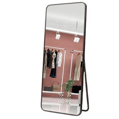 China Art Decor Aluminum Alloy Metal Sight Mirror Bathroom Mirror Dressing for sale