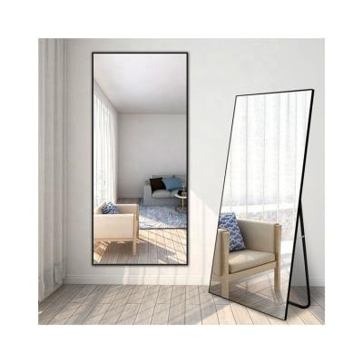 China Large Modern Minimalist Decorative Wall Mirror Luxury Hotel Integral Mirror for sale