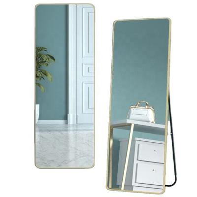 China Art Decor Toppest Quality And Low Price Bedroom Hangs Large Full Framed Decorative Wall Floor Mirror for sale