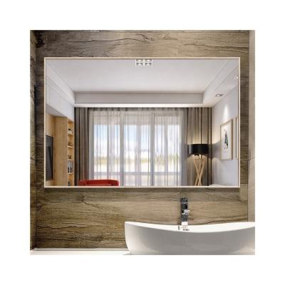 China Minimalist Standing Wall Mirrors Espejos Custom Cheap Fancy Large Bath Decorative Rectangle Wall Mirrors for sale