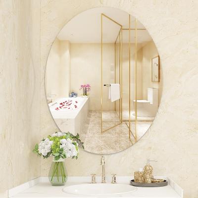 China Minimalist Custom Oval Bathroom Mirrors for sale