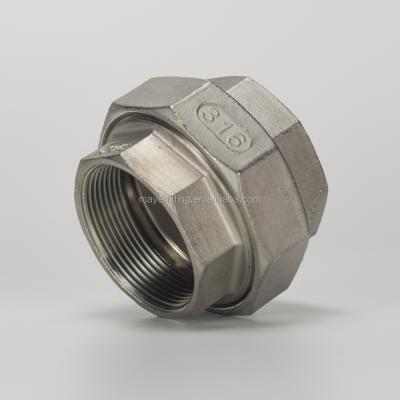 China Connect Pipes China Supply Male Union Fitting Stainless Steel Hydraulic Fitting for sale