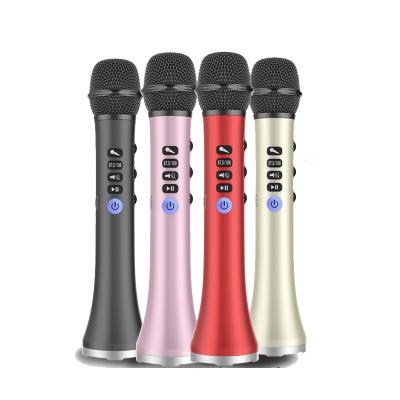 China High End Handheld Microphone 15W Karaoke Mic Wireless Microphone Microfono For Car KTV L-698 for sale