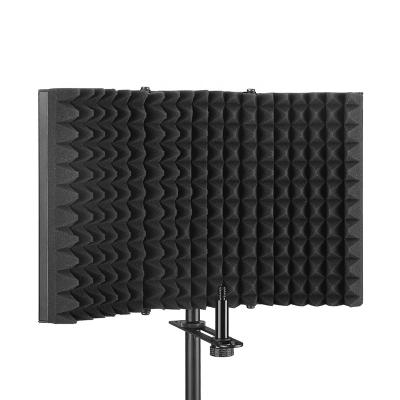 China Noise Canceling Professional Mic High Density Sound Absorbing Condenser Sound Insulation Shield Studio Professional Foam for sale