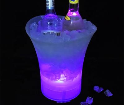 China Phone Function Wine Whiskey Vodka Ice Bucket Speaker Loudspeaker Box for Party with Glare Lights for sale