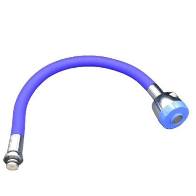 China Modern Kitchen Hose Stainless Steel 360 Degrees , Colorful Taps Faucets Hose for sale