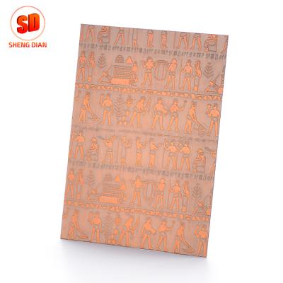 China Decoration High Class Copper Coated 3mm Stainless Steel Sheet / Sheets Stainless Steel for sale