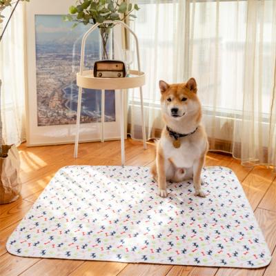 China High Quality Reusable Washable Stored Dog Pet Puppy Training Urine Diaper Pads Pee Mat Animal Blanket for sale