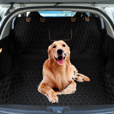 China Factory Wholesale 600D Oxford Mat Blanket Waterproof Fabric Anti-scratch Car Back Seat 100% Non-slip Seat Cover for sale