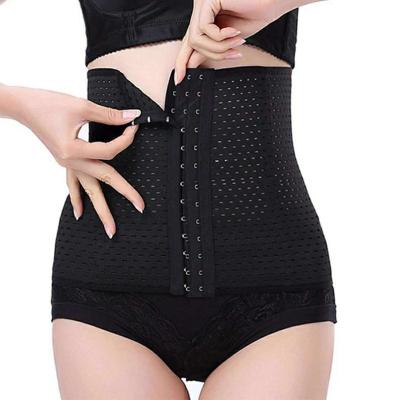 China Eco-friendly Abdomen Belt Women's Body Shaping Clothes Fat Burning Seamless Breasted Abdomen Waist Body Slimming Clothes for sale