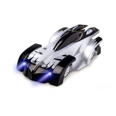 China LED headlights factory direct wall car stunt car elevating remote control explosion models children's gift toys for sale