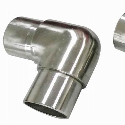 China Stainless Steel OEM Precision Casting Elbow Marine Hardware Handrail Fittings by JYG Casting for sale