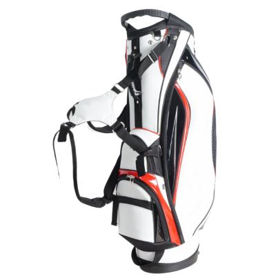 China Hot PU Nowaday 14 pcs or Customized Golf Clubs Accessories Trolley Bag With Bracket for sale