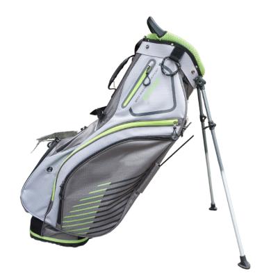 China Justin Golf Stand Bag Green Magnet Nylon Junior 6 Inch Golf Bags With Stand 9-12 for sale