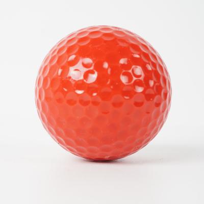 China Hot Sale 2 3 4 Piece Tournament Custom Urethane Soft Tournament Golf Ball C2P-02 for sale