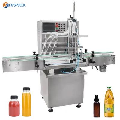 China High Speed 6 Head Small Bottle Oral Liquid Syrup Vial Filling Machine 10-100ml for Market for sale