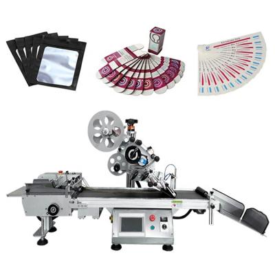 China High Speed Label Machine Automatic/Flat Labeling Machine with Encoder 30 pcs/h 15 mm for sale