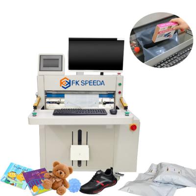 China 220V Fulfillment Automatic Bagger Integrated Label Printer Applicator for Poly Mailers for sale