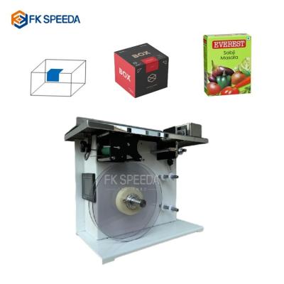 China FK Semi Automatic Manual Right Angle Corner Sticker Labeling Machine for Design Needs for sale