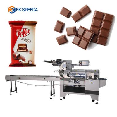 China Chocolate Stick Wrapping Machine For Electric Driven FK-Z602 Fast Chocolate Bar Packing for sale