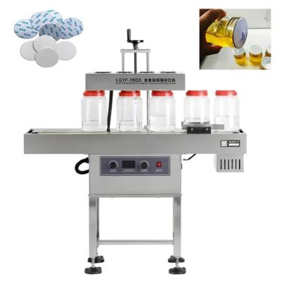 China FK-220 V/Hz Automatic Aluminum Foil Sealing Machine for Plastic Glass Jar Bottle Gasket for sale