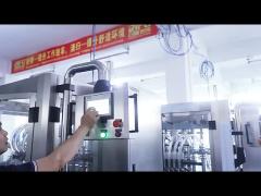 Professional Full Automatic Water Alcohol Filling Line with 2-12 Customizable Nozzles