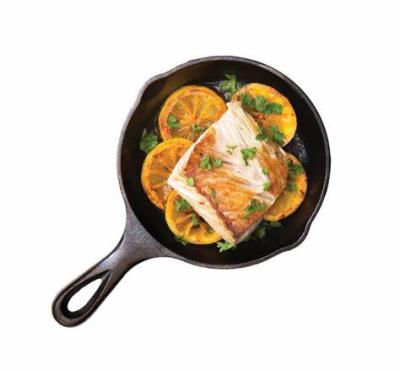 China Sustainable Cast Iron Frying Pan With Removable Handle Cast Iron Paella Pan Cast Iron for sale