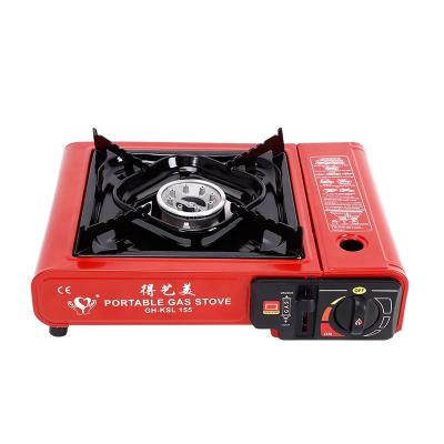 China Hot Selling Gas Burners Die Casting Aluminum And Steel Portable Camping Gas Stove for sale