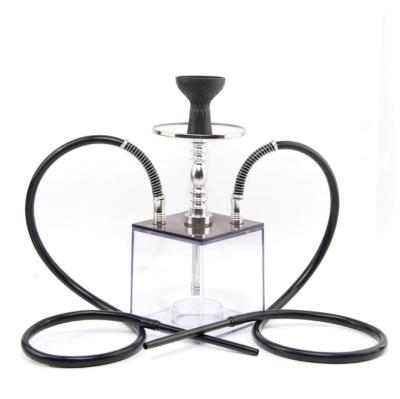 China Travel Portable Classic Hookah with Full Traditional Shiaha Nargile Sheesha Hookah Narguile Chicha Cachimbas 2 Hose Ceramic Bowl Tongs for sale