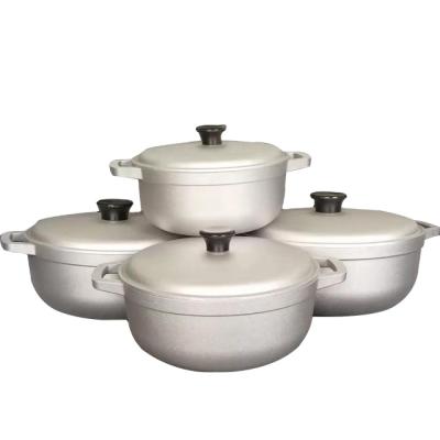 China Sustainable hot sale aluminum stick cookware set non cooking pots and pans for sale