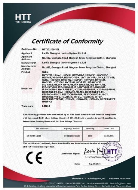 CE - Lanka Industrial Automation(shanghai) Co., Ltd.