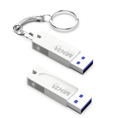 China Metal FLASH MIXZA DRIVE 3.0 Metal Customize USB Flash Drive Hard Disk With Keychain 3.0 16GB 32Gb 64GB 128GB 256GB for sale