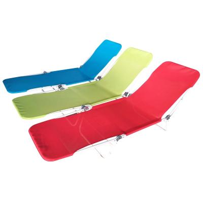 China Swimming Pool Chaise Sun Lounger Outdoor Furniture Modern Folding Bed Leisure Beach Chairs for sale