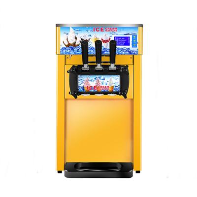 China Desktop Soft Ice Cream Machine Snacks Factory Commercial Ice Cream Makers Machine Prices for sale