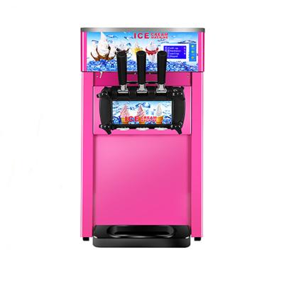 China Snack Factory The New Fried Soft Price Commercial Vending Bun Soft Ice Cream Listing Machine for sale