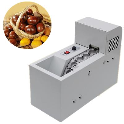 China Electric Open Incision Machine Automatic Chestnut Beverage Factory Chestnut Shell Cutter Machine for sale