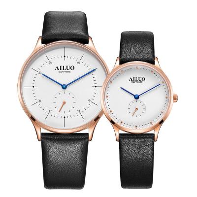 China Non-Specific Custom Logo Wristwatches Minimalist Watch Luxury Logo Quartz Men Leather Watch Strap Wristwatch for sale