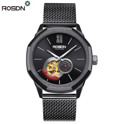 China Chinese Custom Logo Low MOQ Power Reserve Factory Luxury Automatic Watch For Men for sale