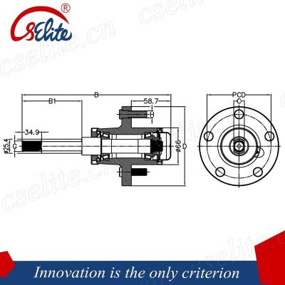 China Factory CSELITE Packer Measuring Wheel Agriculture Bearing For Cultivator Seeder Harvester for sale