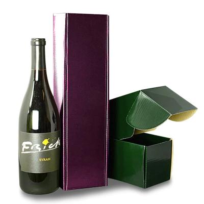 China Recyclable Luxure Round Tube Transport Shipping Kraft Paper Cardboard Box For 375ml 4 6 12 Bottle Wine Kraft Paper Gift Box for sale