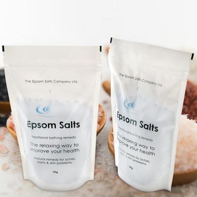 China Wholesale Price Design Logo Printed Organic Natural Epsom Sea Salt Packing Bag 250G 500G 1Kg Table Moisture Proof Rock Plastic Bag for sale