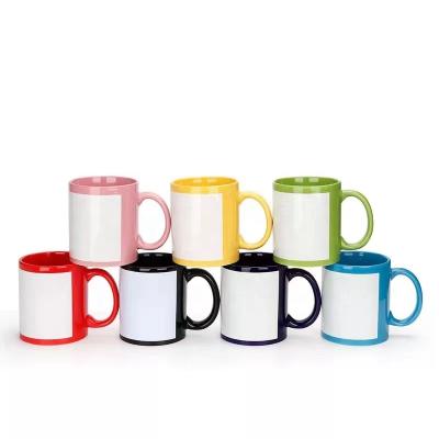 China Photo Printing Coffee Mugs DIY Colorful Personal Blank Sublimation Ceramic Mugs 11oz Ceramic Mugs With Safe Box Package for sale