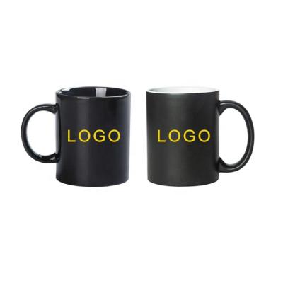 China Viable 11oz Mug Wholesale Hot Sale Ceramic Coffee Mugs Customized Logo Blank Sublimation Ceramic Mugs for sale